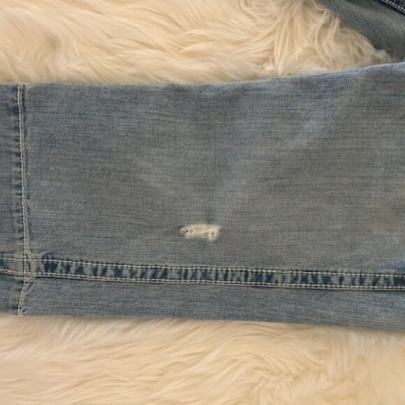 True Religion Sammy Crop Capris Light Blue 31 - Picture 4 of 6